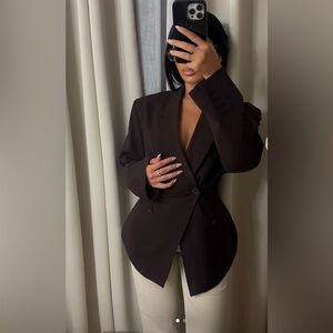 Zara Belted Blazer